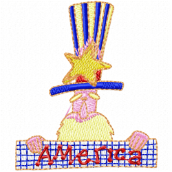 Characters Embroidery Design 8